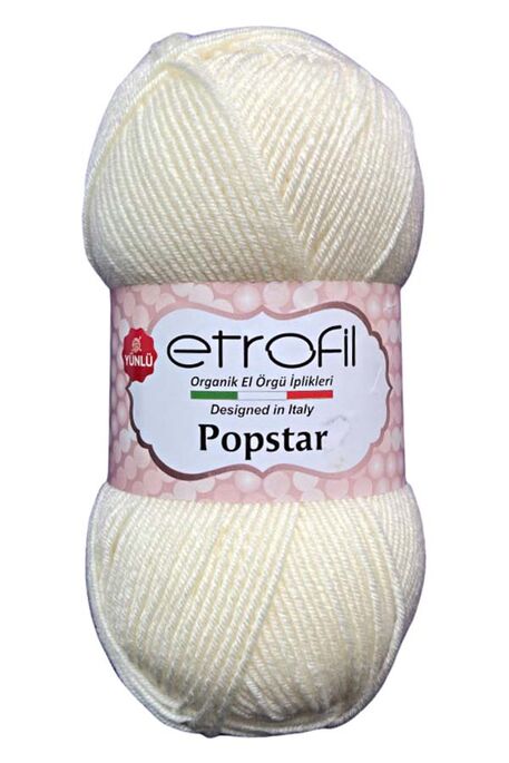 Etrofil Yarn - ETROFİL POPSTAR 70169 Ekru