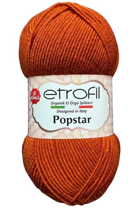 Etrofil Yarn - ETROFİL POPSTAR 72006 Kiremit