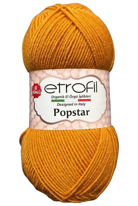 Etrofil Yarn - ETROFİL POPSTAR 72061 Hardal