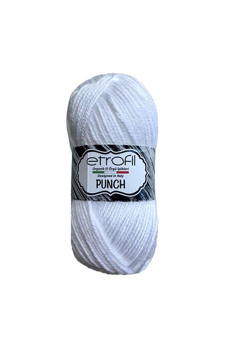 Etrofil Yarn - ETROFİL PUNCH 70146 İnci Beyazı