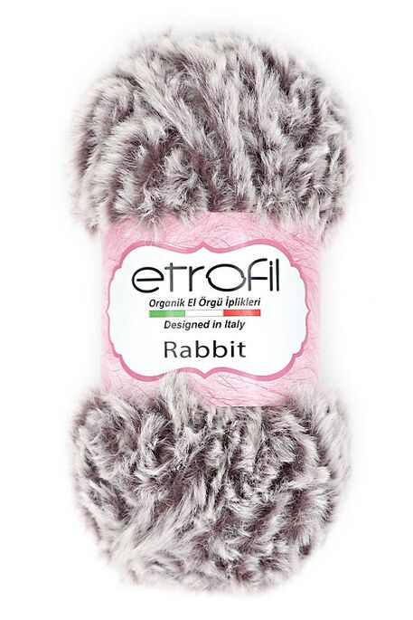 ETROFİL - ETROFİL RABBIT 70719 Kahve Beyaz