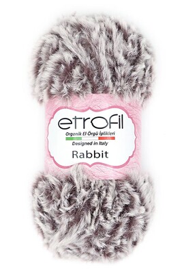 Etrofil Yarn - ETROFİL RABBIT KNİTTİNG YARN 70719 Brown White