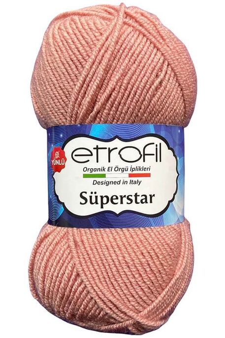 Etrofil Yarn - ETROFİL SÜPERSTAR 73142 Gül Kurusu