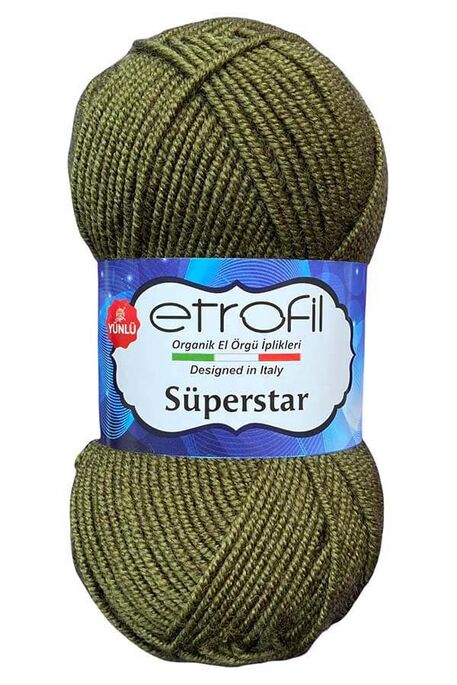 Etrofil Yarn - ETROFİL SÜPERSTAR 74065 Haki