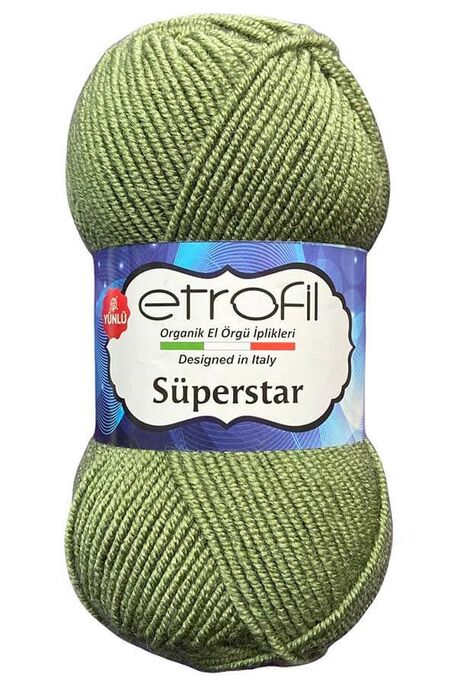 Etrofil Yarn - ETROFİL SÜPERSTAR 74067 Çimen Yeşili