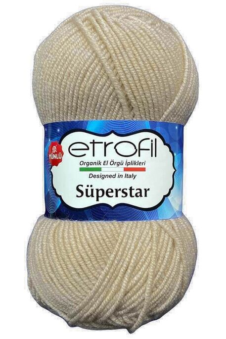 Etrofil Yarn - ETROFİL SÜPERSTAR 77011 Taş