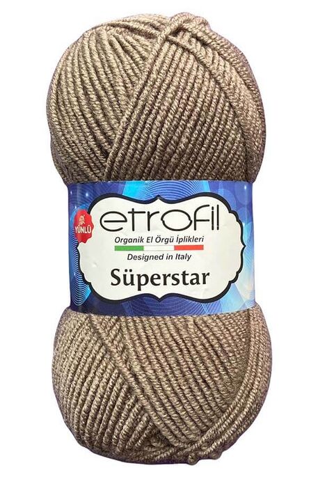 Etrofil Yarn - ETROFİL SÜPERSTAR 77012 Vizon