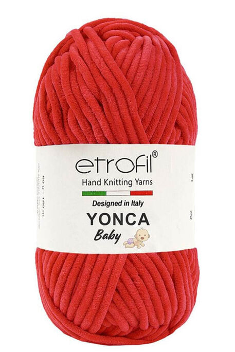 Etrofil Yarn - ETROFİL YONCA BABY YARN 70321 RED