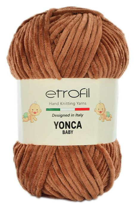 Etrofil Yarn - ETROFİL YONCA BABY YARN 70754 Brown