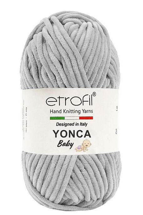 Etrofil Yarn - ETROFİL YONCA BABY YARN 70905 Gray