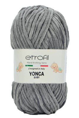 Etrofil Yarn - ETROFİL YONCA BABY YARN 70952 Medium Gray