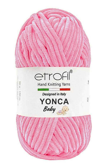 Etrofil Yarn - ETROFİL YONCA BABY YARN 73105 SUGAR PINK