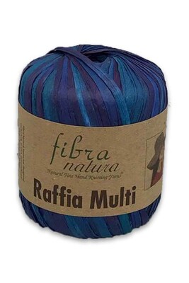 FİBRA NATURA RAFFİA YARN MULTİ 117-08 - Thumbnail