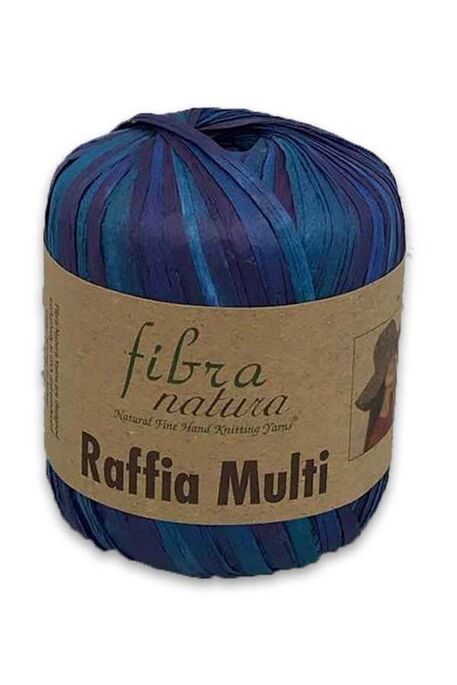 FIBRA NATURA - FİBRA NATURA RAFFİA YARN MULTİ 117-08