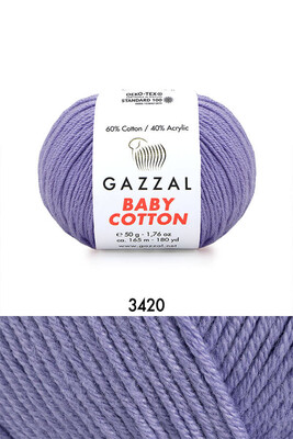 GAZZAL - GAZZAL BABY COTTON 3420 Lila