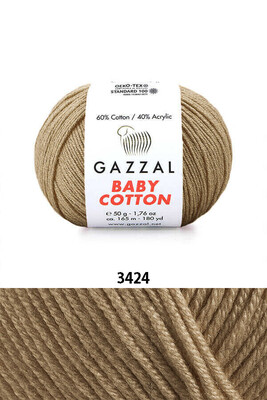 GAZZAL - GAZZAL BABY COTTON 3424 Kamel