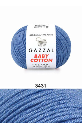 GAZZAL - GAZZAL BABY COTTON 3431 Denim