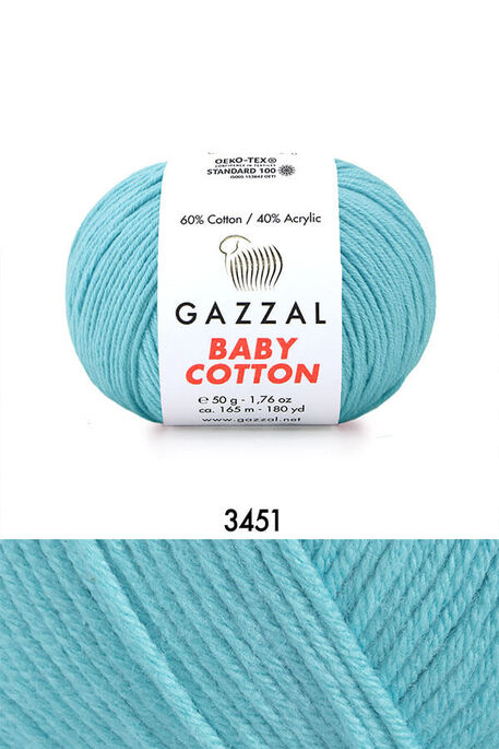 GAZZAL - GAZZAL BABY COTTON 3451 Cam Göbeği