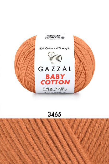 GAZZAL - GAZZAL BABY COTTON 3465 Yavruağzı