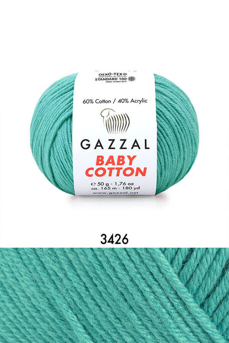 GAZZAL - GAZZAL BABY COTTON YARN 3426