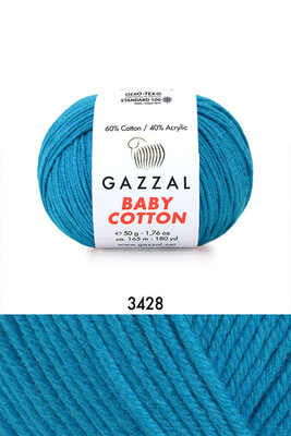 GAZZAL - GAZZAL BABY COTTON YARN 3428