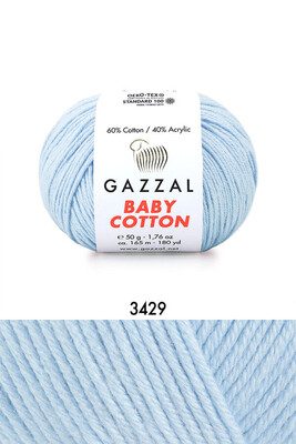 GAZZAL - GAZZAL BABY COTTON YARN 3429