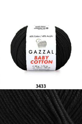 GAZZAL - GAZZAL BABY COTTON YARN 3433