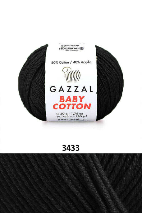 GAZZAL - GAZZAL BABY COTTON YARN 3433