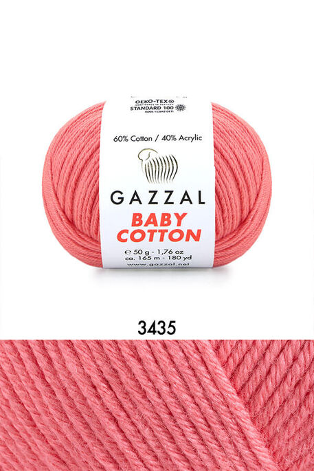 GAZZAL - GAZZAL BABY COTTON YARN 3435