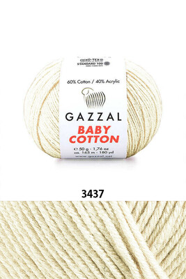 GAZZAL - GAZZAL BABY COTTON YARN 3437