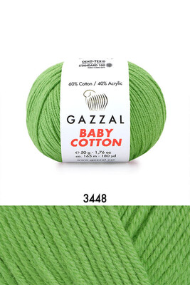 GAZZAL - GAZZAL BABY COTTON YARN 3448