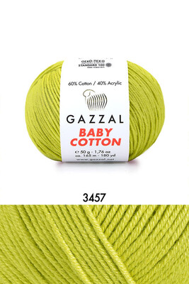 GAZZAL - GAZZAL BABY COTTON YARN 3457