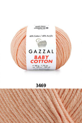 GAZZAL - GAZZAL BABY COTTON YARN 3469