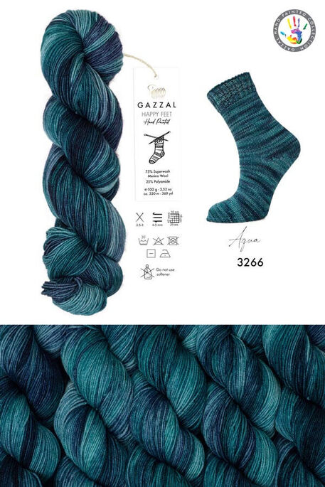 GAZZAL - GAZZAL HAPPY FEET YARN 3266