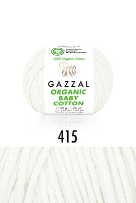 GAZZAL - GAZZAL ORGANIC BABY COTTON YARN 415