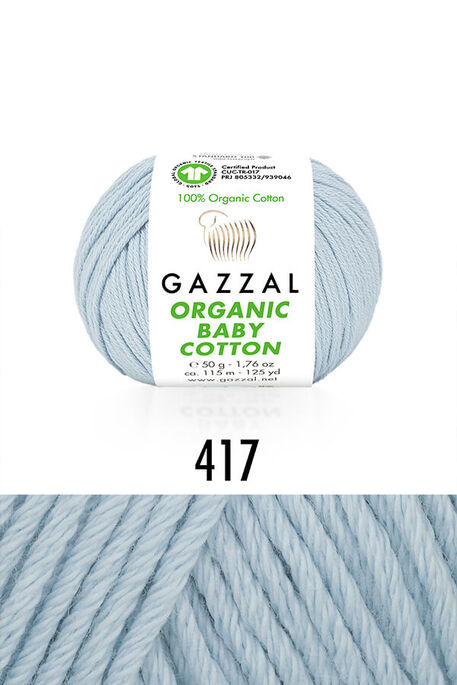 GAZZAL - GAZZAL ORGANIC BABY COTTON YARN 417