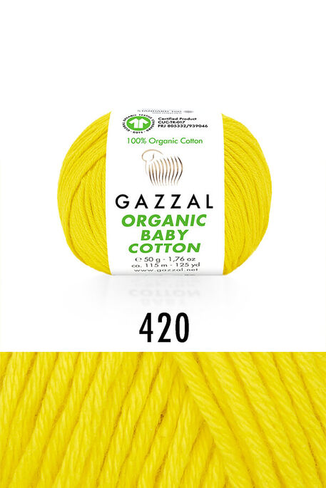 GAZZAL - GAZZAL ORGANIC BABY COTTON YARN 420