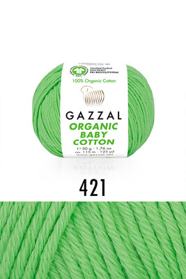 GAZZAL - GAZZAL ORGANIC BABY COTTON YARN 421