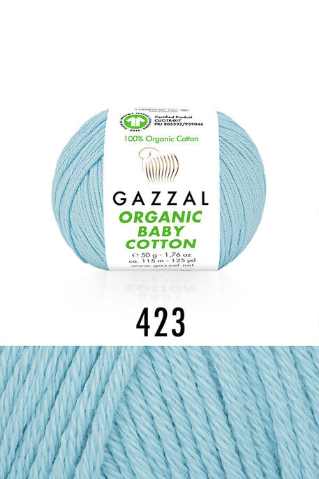 GAZZAL - GAZZAL ORGANIC BABY COTTON YARN 423