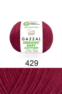 GAZZAL - GAZZAL ORGANIC BABY COTTON YARN 429