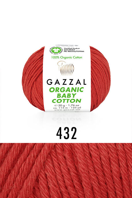 GAZZAL - GAZZAL ORGANIC BABY COTTON YARN 432