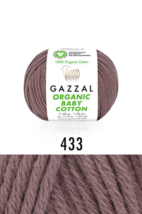 GAZZAL - GAZZAL ORGANIC BABY COTTON YARN 433