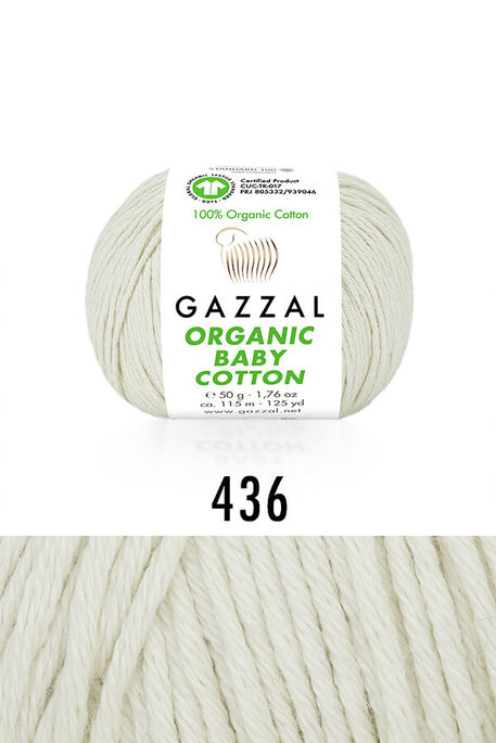 GAZZAL - GAZZAL ORGANIC BABY COTTON YARN 436