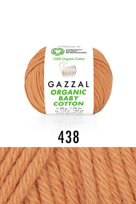 GAZZAL - GAZZAL ORGANIC BABY COTTON YARN 438