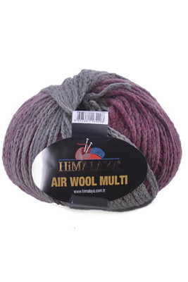 Himalaya Yarns - HİMALAYA AİR WOOL MULTİ YARN 76109