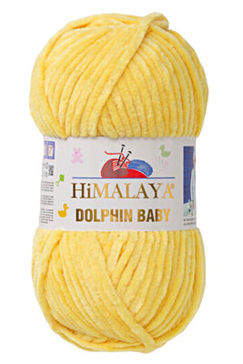 Himalaya Yarns - HİMALAYA DOLPHİN BABY YARN 80313 Yellow