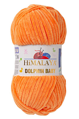 Himalaya Yarns - HİMALAYA DOLPHİN BABY YARN 80316 Orange