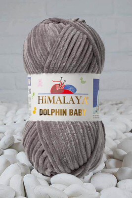 HİMALAYA DOLPHİN BABY YARN 80320 Gray - Thumbnail