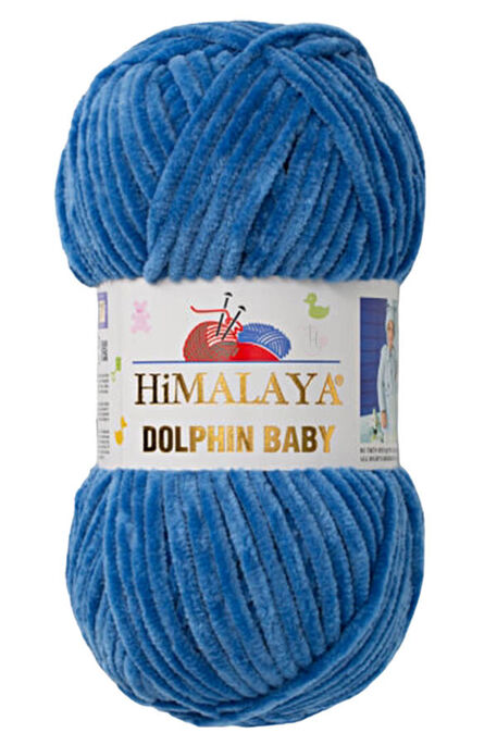 Himalaya Yarns - HİMALAYA DOLPHIN BABY YARN 80341 AIRFORCE BLUE