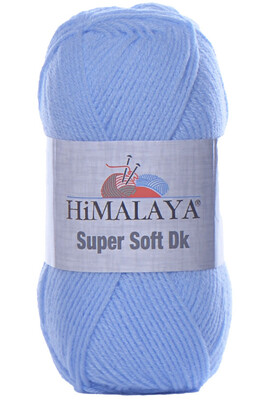 Himalaya Yarns - HİMALAYA SÜPER SOFT DK 80724 ELECTRIC BLUE